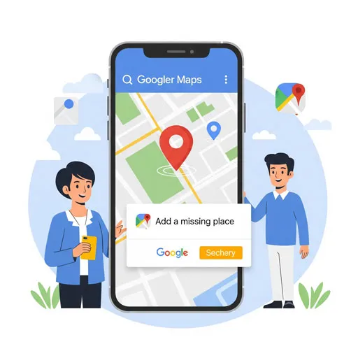 ثبت مکان در گوگل مپ